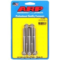 SS 12PT BOLTS 5/16" UNC x 3.00 3/8" WRENCH (5-PACK) 5/16-18 ARP / 612-3000