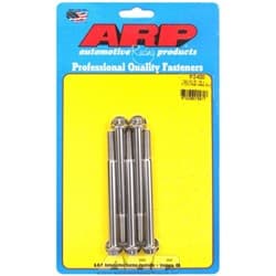 SS 12PT BOLTS 5/16" UNC x 4.00 3/8" WRENCH (5-PACK) 5/16-18 ARP / 612-4000