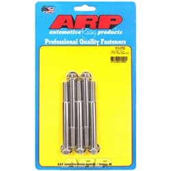 SS 12PT BOLTS 3/8" UNC x 3.75" 3/8" WRENCH (5-PACK) 3/8-16 ARP / 613-3750