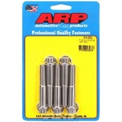 SS 12PT BOLTS 7/16" UNC x 2.50 7/16" WRENCH (5-PACK) 7/16-14 ARP - 616-2500