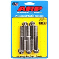 SS 12PT BOLTS 7/16" UNC x 3.00 7/16" WRENCH (5-PACK) 7/16-14 ARP - 616-3000