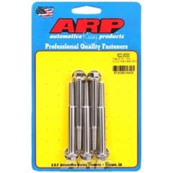 SS HEX BOLTS 5/16" UNC x 3.00" 3/8" WRENCH (5-PACK) 5/16-18 ARP - 622-3000