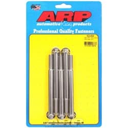 SS HEX BOLTS 3/8" UNC x 4.50" 3/8" WRENCH (5-PACK) 3/8-16 ARP - 623-4500