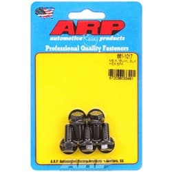 HEX BOLTS M8x1.25 x 16mm 10mm WRENCH (5-PACK) 8mm-1.25 ARP / 661-1017