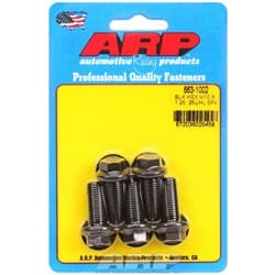 HEX BOLTS M10x1.25 x 25mm 12mm WRENCH (5-PACK) 10mm-1.25 ARP / 663-1002