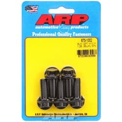 12PT BOLTS M10x1.25 x 25mm 12mm WRENCH (5-PACK) 10mm-1.25 ARP / 673-1002