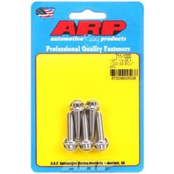 SS 12PT BOLTS 1/4" UNF x 1.00" 5/16" WRENCH (5-PACK) 1/4-28 ARP / 711-1000