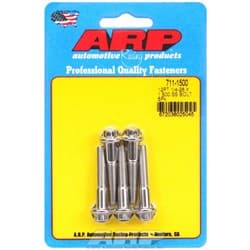 SS 12PT BOLTS 1/4" UNF x 1.50" 5/16" WRENCH (5-PACK) 1/4-28 ARP / 711-1500