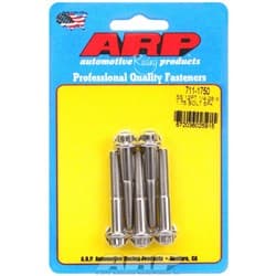 SS 12PT BOLTS 1/4" UNF x 1.75" 5/16" WRENCH (5-PACK) 1/4-28 ARP / 711-1750