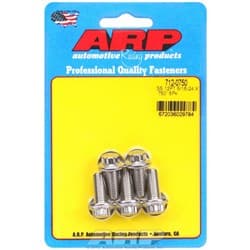 SS 12PT BOLTS 5/16" UNF x .750 3/8" WRENCH (5-PACK) 5/16-24 ARP / 712-0750