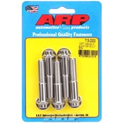 SS 12PT BOLTS 3/8" UNF x 2.00" 3/8" WRENCH (5-PACK) 3/8-24 ARP 713-2000