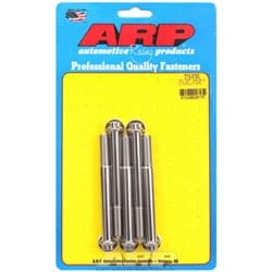 SS 12PT BOLTS 3/8" UNF x 3.75" 3/8" WRENCH (5-PACK) 3/8-24 ARP - 713-3750