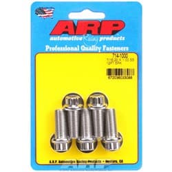 SS 12PT BOLTS 7/16" UNF x 1.00 7/16" WRENCH (5-PACK) 7/16-20 ARP - 714-1000