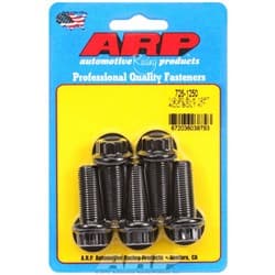 12PT BOLTS 1/2" UNF x 1.00" 9/16" WRENCH (5-PACK) 1/2-20 ARP - 726-1250
