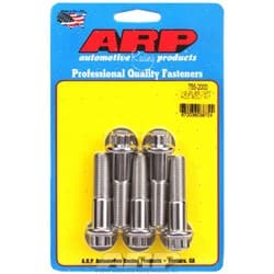 SS 12PT BOLTS 1/2" UNF x 2.00" 9/16" WRENCH (5-PACK) 1/2-20 ARP / 755-2000