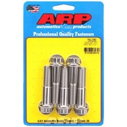 SS 12PT BOLTS 1/2" UNF x 2.25" 9/16" WRENCH (5-PACK) 1/2-20 ARP / 755-2250
