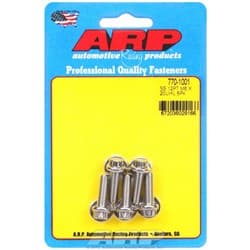 SS 12PT BOLTS M6x1.00 x 20mm 8mm WRENCH (5-PACK) 6mm-1.00 ARP / 770-1001