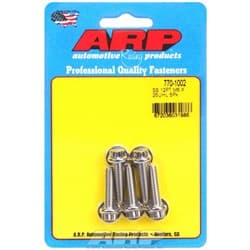 SS 12PT BOLTS M6x1.00 x 25mm 8mm WRENCH (5-PACK) 6mm-1.00 ARP / 770-1002