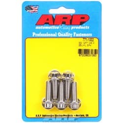 SS 12PT BOLTS M8x1.25 x 25mm 10mm WRENCH (5-PACK) 8mm-1.25 ARP / 771-1002