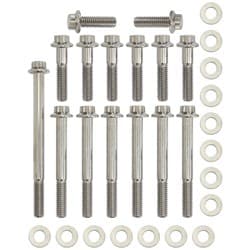 HOLDEN V8 TIMING COVER, WATER PUMP BOLTS, 12-POINT STAINLESS ARP - 9991504