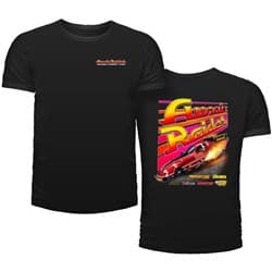 AUSSIE RAIDER NITRO FUNNY CAR MEDIUM BLACK T SHIRT ROCKET / ARNFC25-M