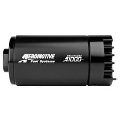 BRUSHLESS A1000 EXTERNAL ROUND FUEL PUMP INLINE -10ORB IN/OUT AEROMOTIVE / ARO11124