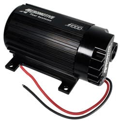 BRUSHLESS A1000 EXTERNAL FEET FUEL PUMP INLINE -10ORB IN/OUT AEROMOTIVE / ARO11183