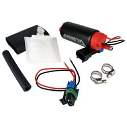 STEALTH 340 E85 FUEL PUMP 340 LPH OFFSET IN / IN INLINE AEROMOTIVE  11542