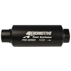 AEROMOTIVE PRO SERIES FILTER -12, 100 MIC S/S. 7" x 2.5" OD AEROMOTIVE - ARO 12302