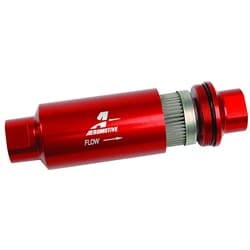 AEROMOTIVE -10 S/S FUEL FILTER 100 MIC. PRO SERIES 5.5" x 2" AEROMOTIVE - ARO 12304