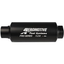 BLK FUEL FILTER 10 MICRON PRO SERIES 7"x2.5"  ORB -12 IN/OUT AEROMOTIVE - ARO 12339