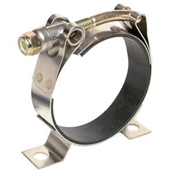 AEROMOTIVE T-BOLT BRACKET SUIT PUMPS & FILTERS WITH 2.5 DIAM AEROMOTIVE - 12702