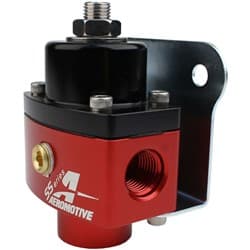 2 PORT FUEL PRESSURE REGULATOR -6 ORB, 5-12PSI, DEADHEAD, AEROMOTIVE - ARO 13201