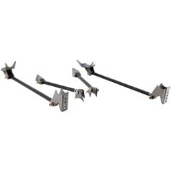 AIRRIDE TRIANGULAR 4 LINK REAR KIT WELD IN BLACK POWDERCOAT AIR RIDE - 18987999
