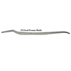 1932 FORD CHASSIS RAILS STAMPED 10 GAUGE STEEL CHASSISENG - 10132#