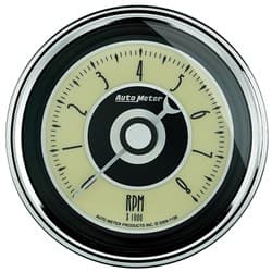 3-3/8" TACH 8000 RPM IN DASH CRUISER SERIES AUTO METER - 1195