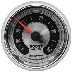AM MUSCLE 2-1/16" BOOST / VAC 30 IN/HG - 30PSI, MECHANICAL AUTOMETER / AU1208
