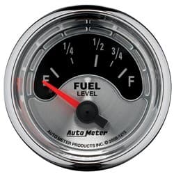 AM MUSCLE 2-1/16" FUEL LEVEL 73-10 OHM, SHORT SWEEP ELECT. AUTO METER - 1215