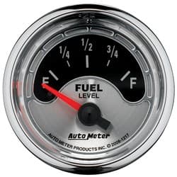 AM MUSCLE 2-1/16" FUEL LEVEL 240-33 OHM, SHORT SWEEP ELECT. AUTO METER - 1217