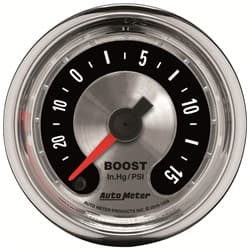 AM MUSCLE 2-1/16" BOOST/VACUUM 30IN/HG-15PSI, FULL SWEEP ELEC AUTOMETER / 1258