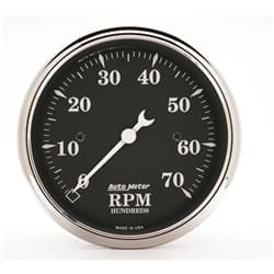 OLD TYME BK 3-1/8" TACHOMETER 7,000RPM, IN-DASH, FULL SWEEP AUTO METER - 1798
