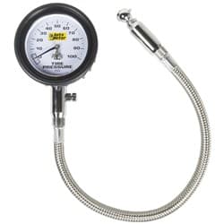 TYRE PRESSURE GAUGE, 0-100PSI ANALOGUE AUTO METER - 2164