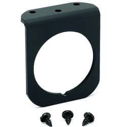 1-HOLE GAUGE PANEL BLACK SUIT 2-1/16 GAUGES AUTO METER - 2236