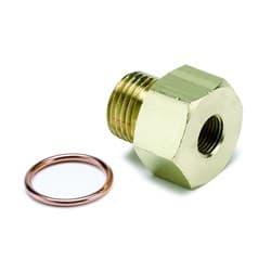 ADAPTER, M16x1.5 TO 1/8" NPT SUITS LS OIL PRESSURE / TEMP AUTO METER - 2268