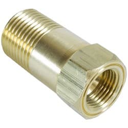 1/2 NPT EXTENSION TEMP ADAPTE USE W/MECH.TEMP.GAUGE AUTO METER - 2270