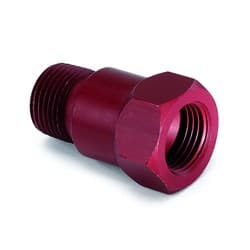 3/8 NPT ALUMINUM TEMP ADAPTER   AUTO METER - 2272