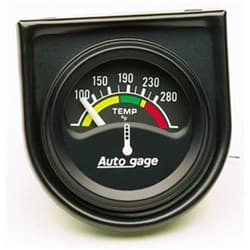 1-1/2 WATER TEMP, 100- 280`F, ELEC. 1-1/2 100-280 DEG F AUTO METER - 2355