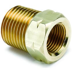 1/2 NPT TEMP ADAPTER USE W/AUTOGAGE MECH.TEMP.GAUGE AUTO METER - 2372