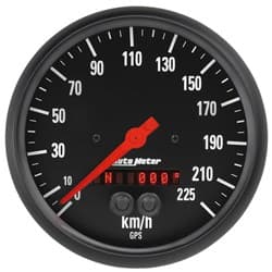 Z-SERIES 5" GPS SPEEDO 225KPH, INTERNAL GPS ANTENNA AUTO METER - 2684-M