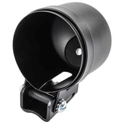2-5/8 MOUNTING CUP - BLACK SUITS MECH & ELECT GAUGES AUTO METER - 3204